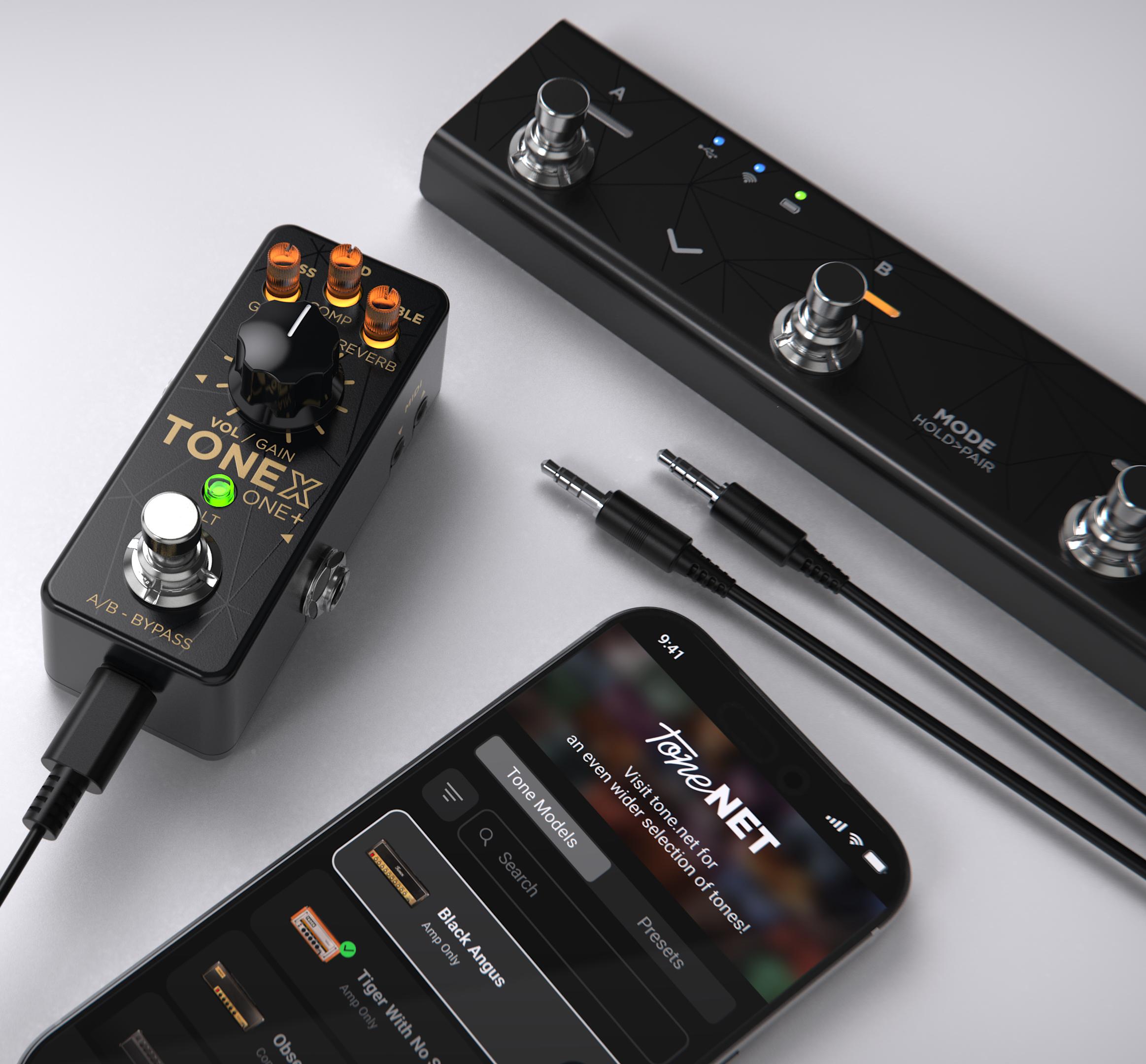 IK Multimedia TONEX ONE+ Amp Modelling and Multi Effects Pedal